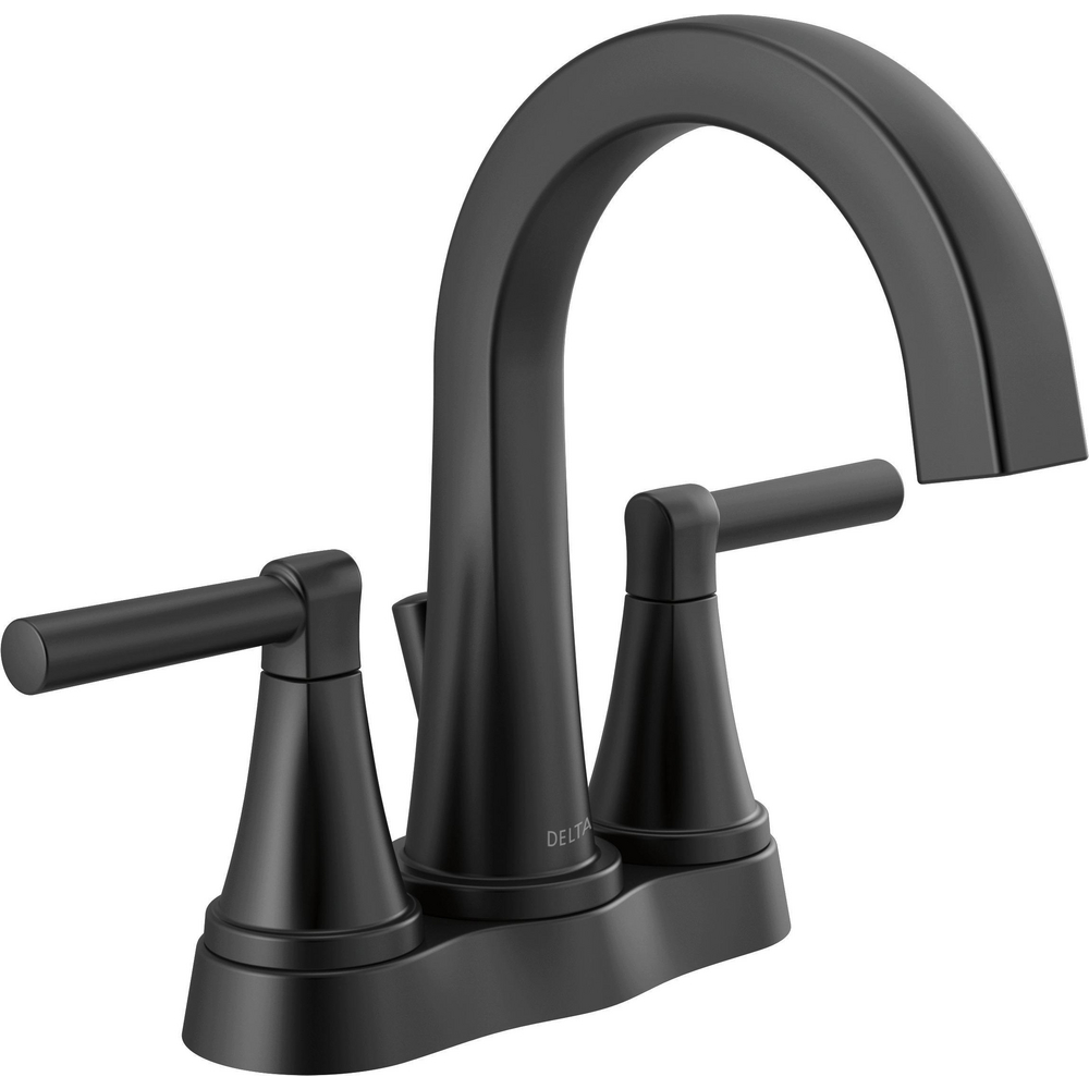 BECKER TWO HANDLE LAV FAUCET BLK