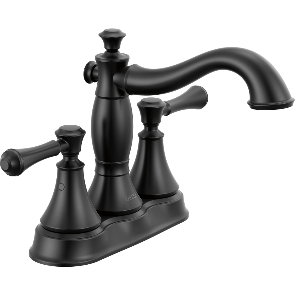Two Handle Centerset Lavatory w/ Metal Pop-Up