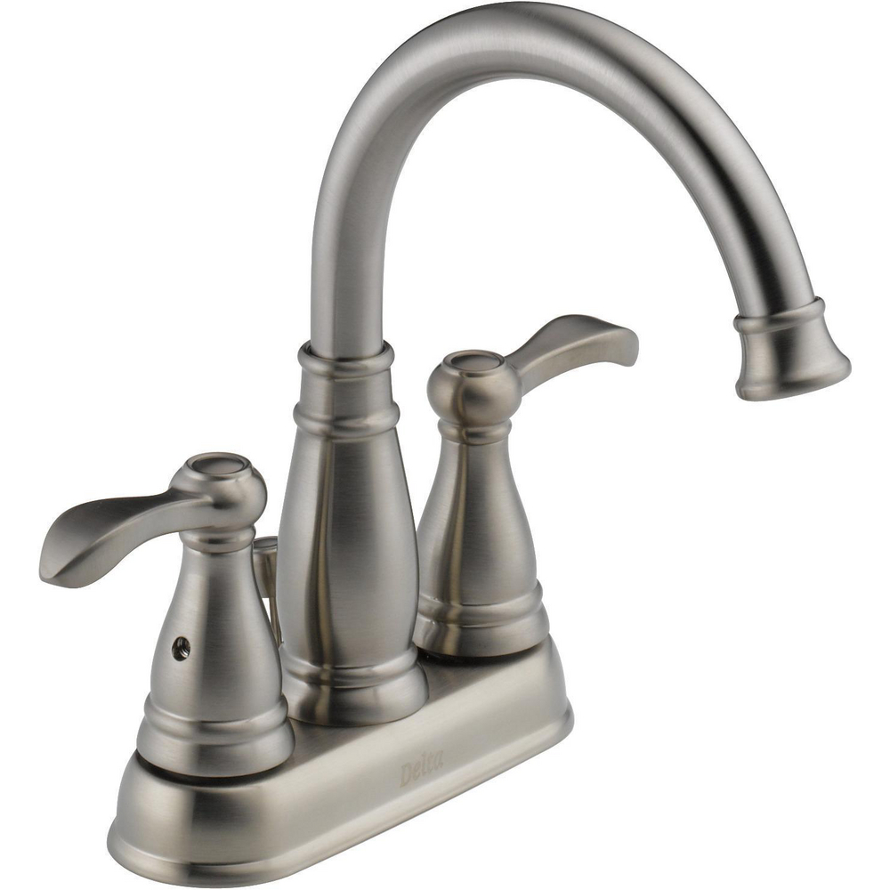 Two Handle Centerset Bathroom Faucet 25984LF-BN-ECO | Delta Faucet