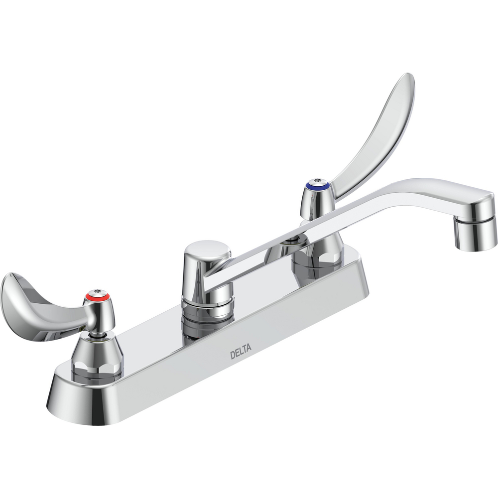 Two-Handle Deck-Mount Sink Faucet