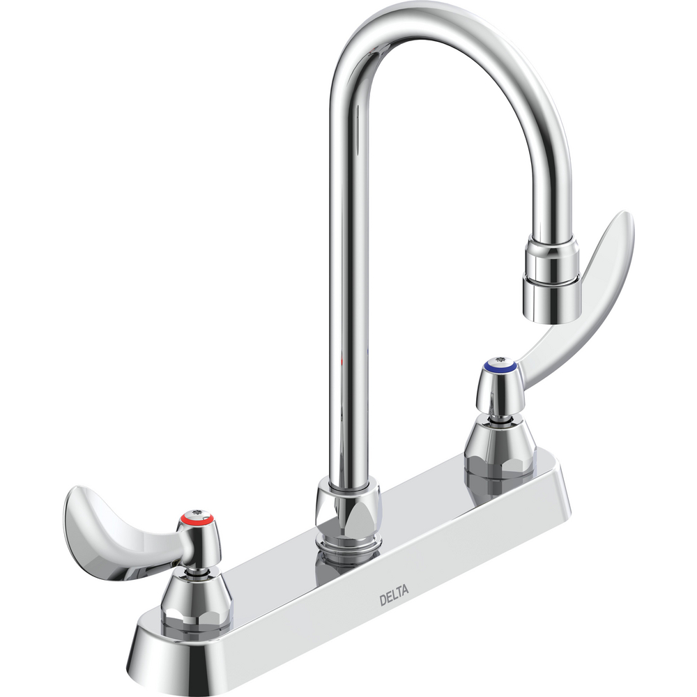 8 In Cast Deck-Mount 26C3934-R2 | Delta Faucet