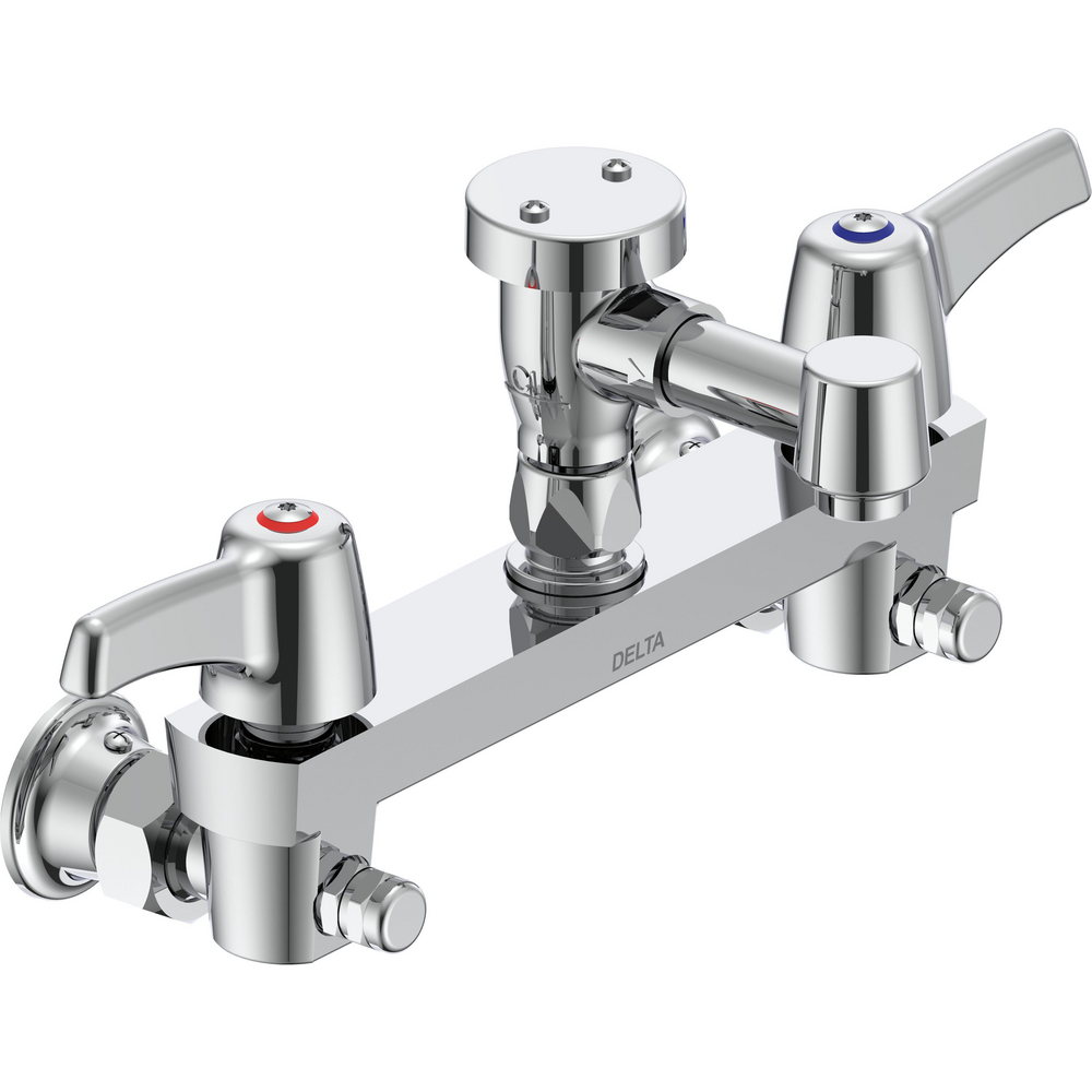 Two-Handle Wall-mount Service Sink Faucet 28C2083 | Delta Faucet