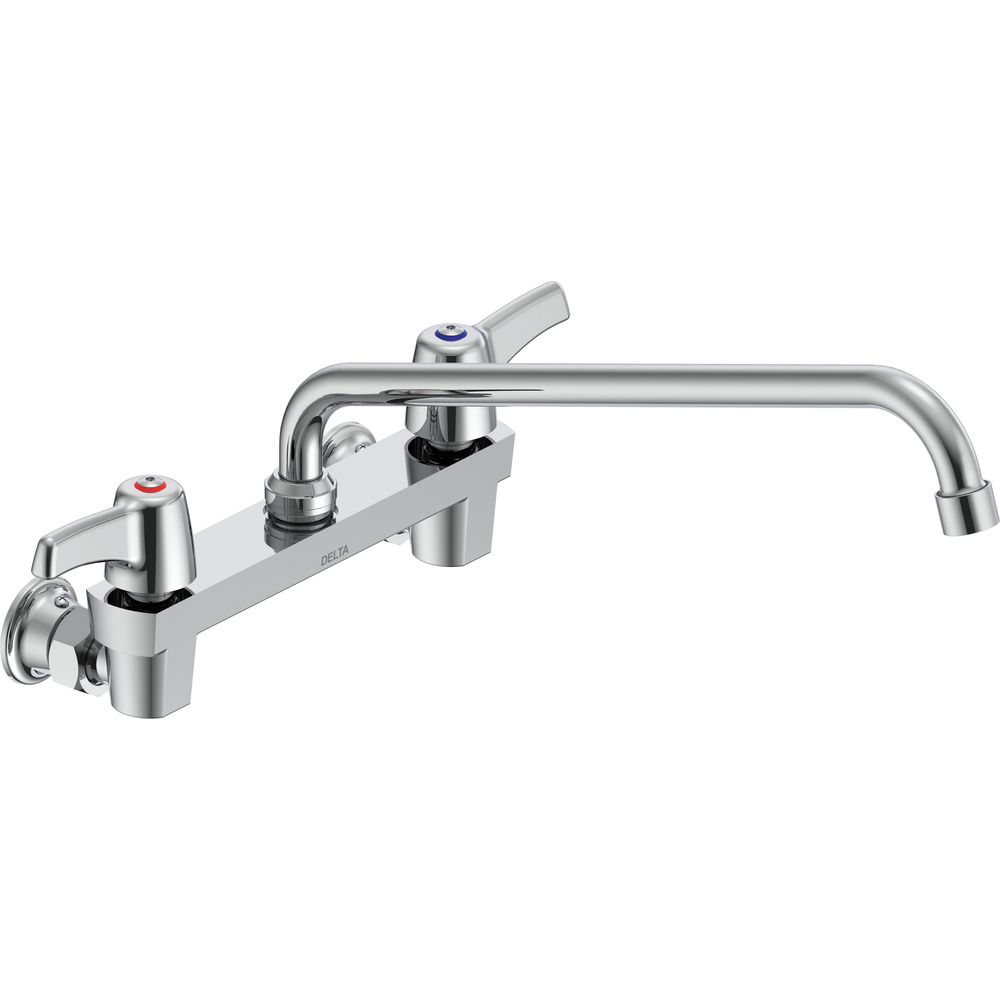 Two Handle 8 In Wallmount Service Sink Faucet 28C4243-S8 | Delta