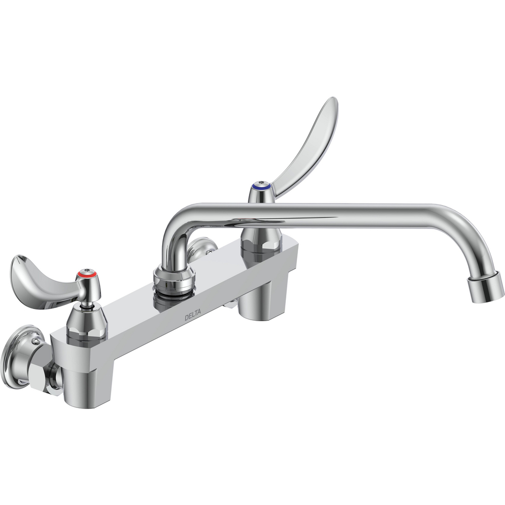 Two Handle 8 In Wallmount Service Sink Faucet 28C4434