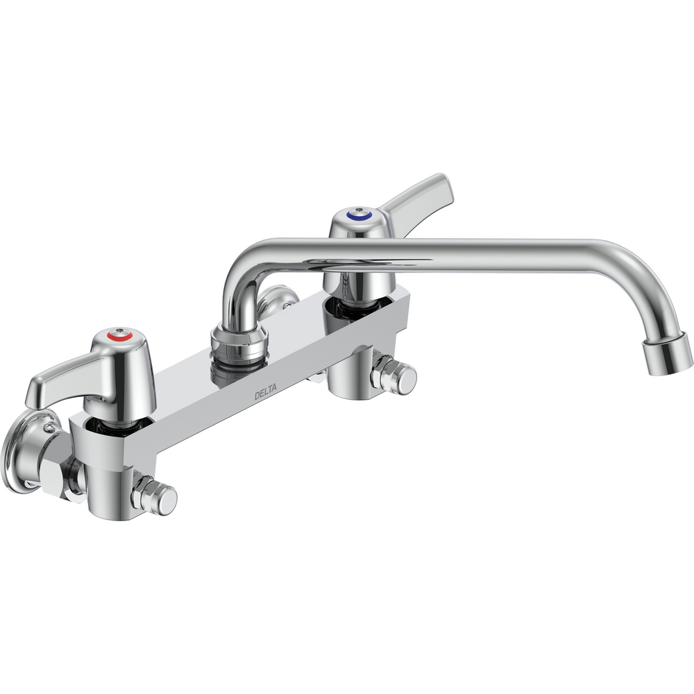 Two-Handle Wall-mount Service Sink Faucet