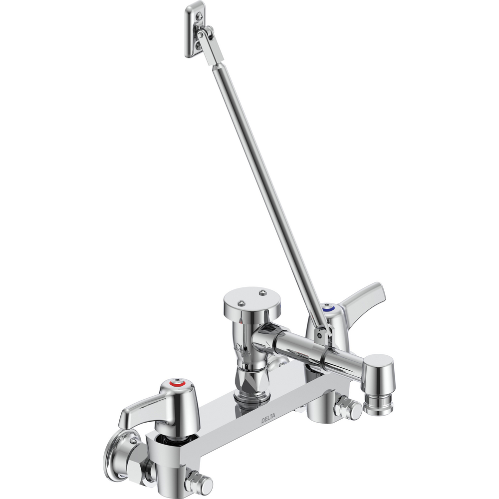 Two Handle 8 In Wallmount Service Sink Faucet 28T8183 | Delta Faucet