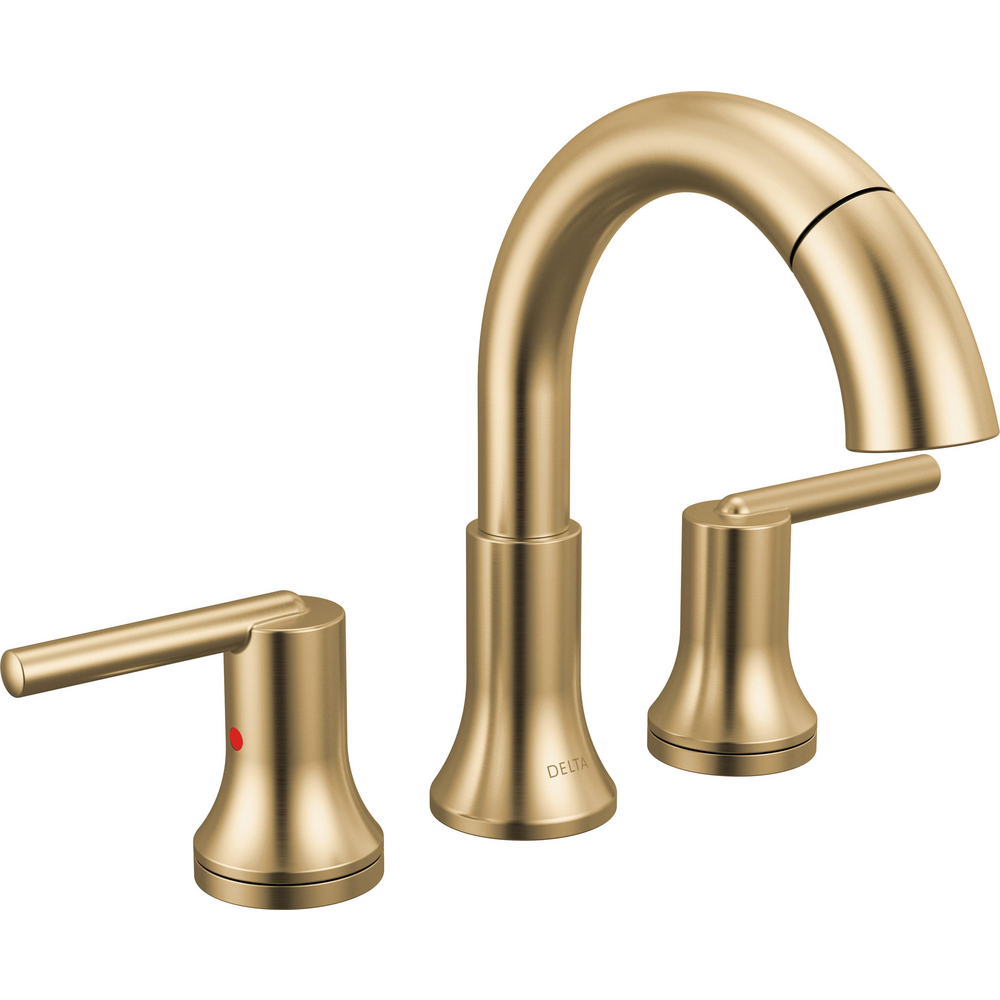 Two Handle Widespread Pull Down Bathroom Faucet 3559-CZPD-DST | Delta ...