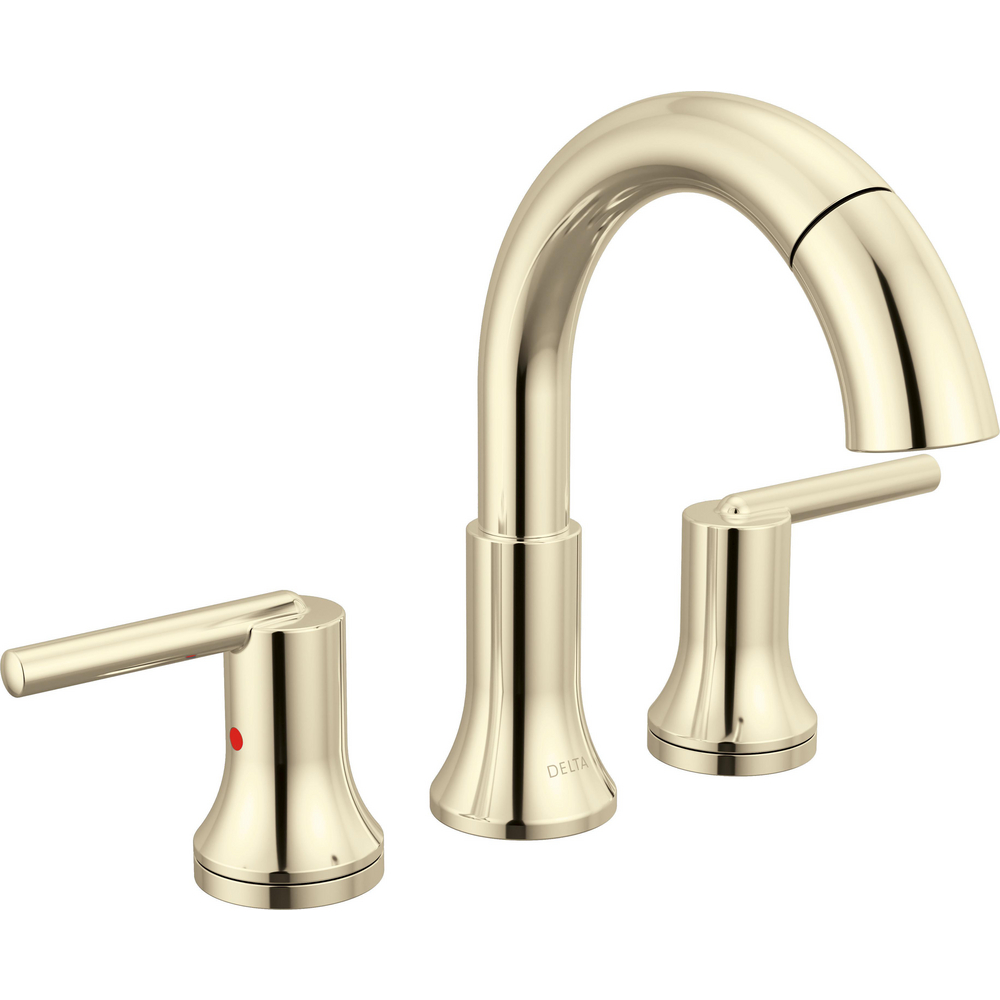 Two Handle Widespread Pull Down Bathroom Faucet