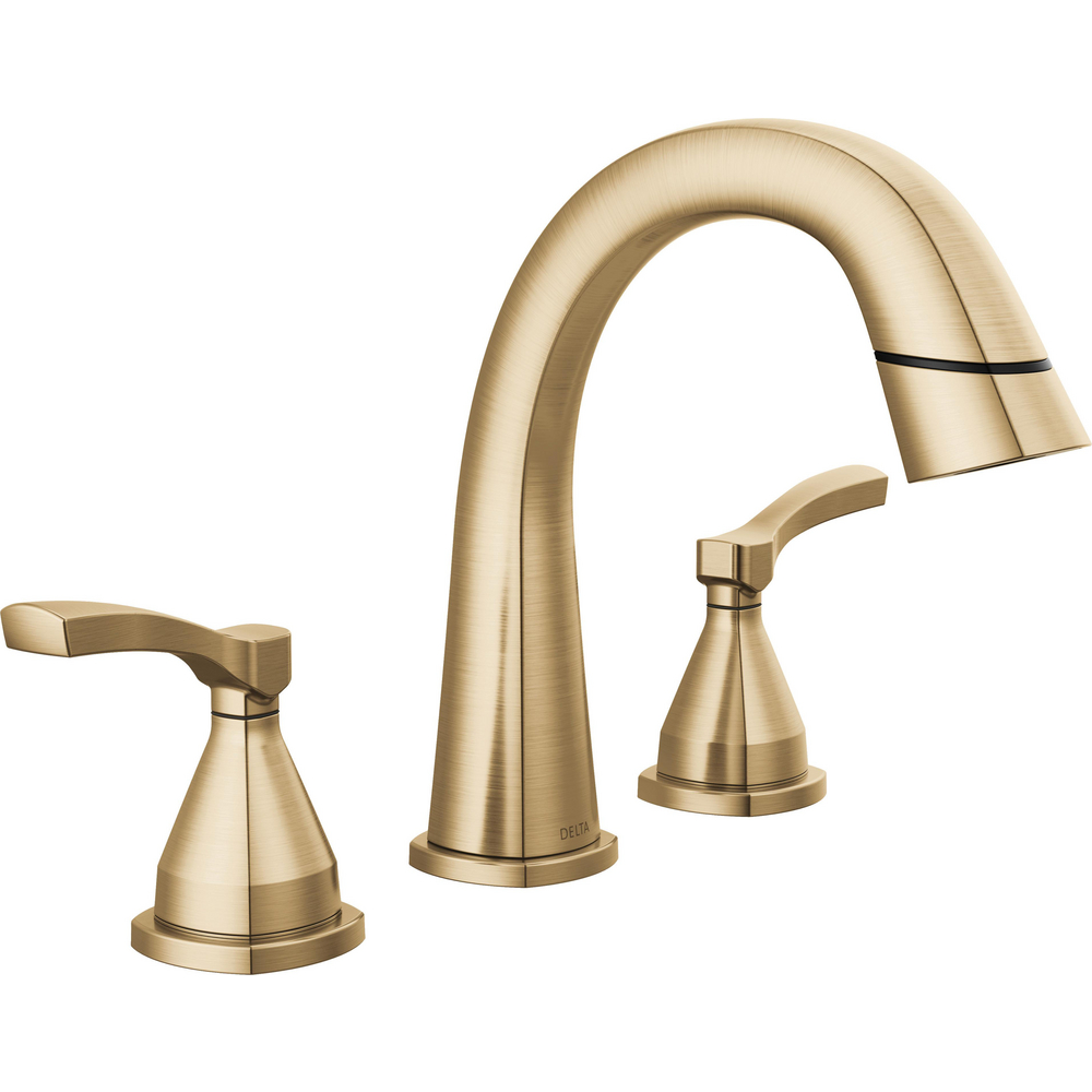 Two Handle Widespread Pull Down Bathroom Faucet 35775-CZPD-PR-DST ...