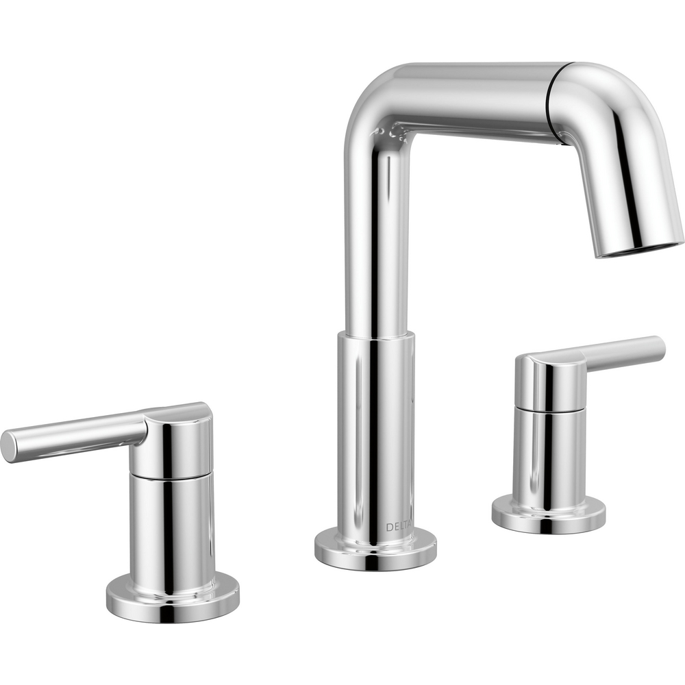 Two Handle Widespread Pull-Down Bathroom Faucet