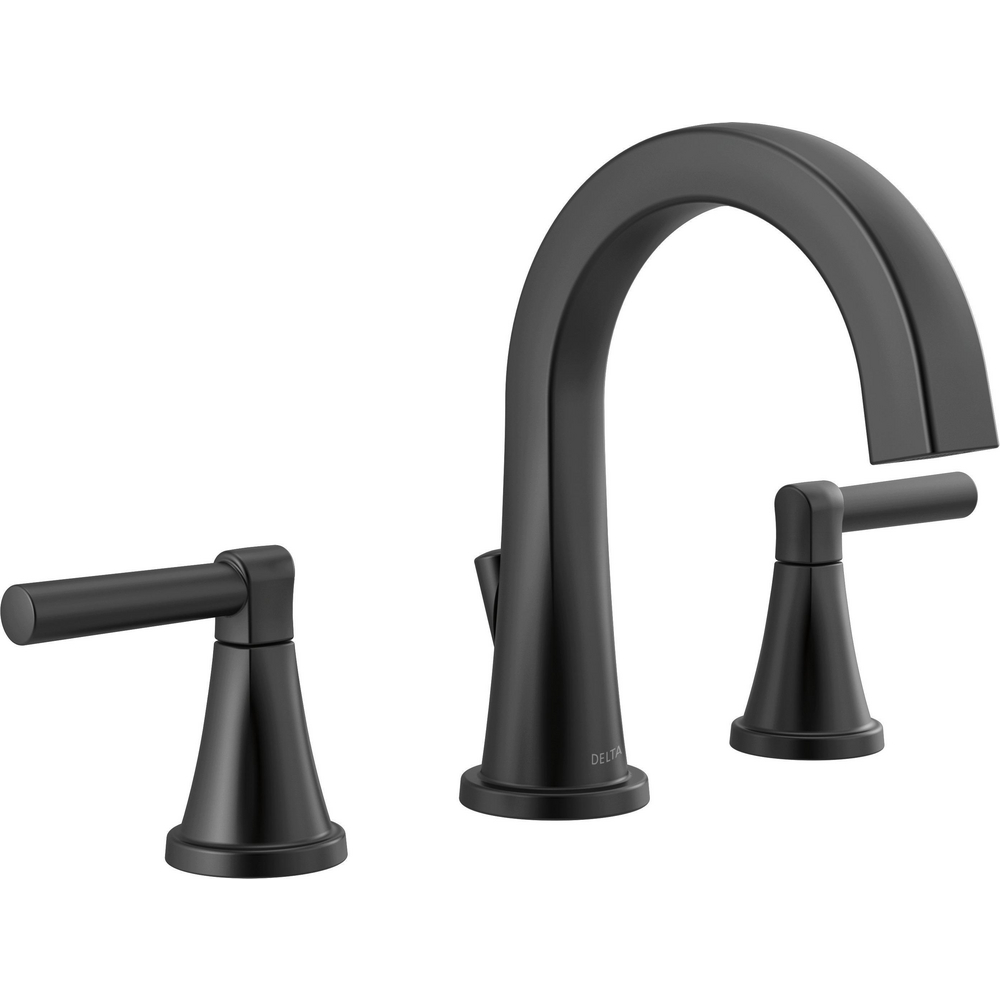 BECKER 8" WIDE SPREAD FAUCET BLK