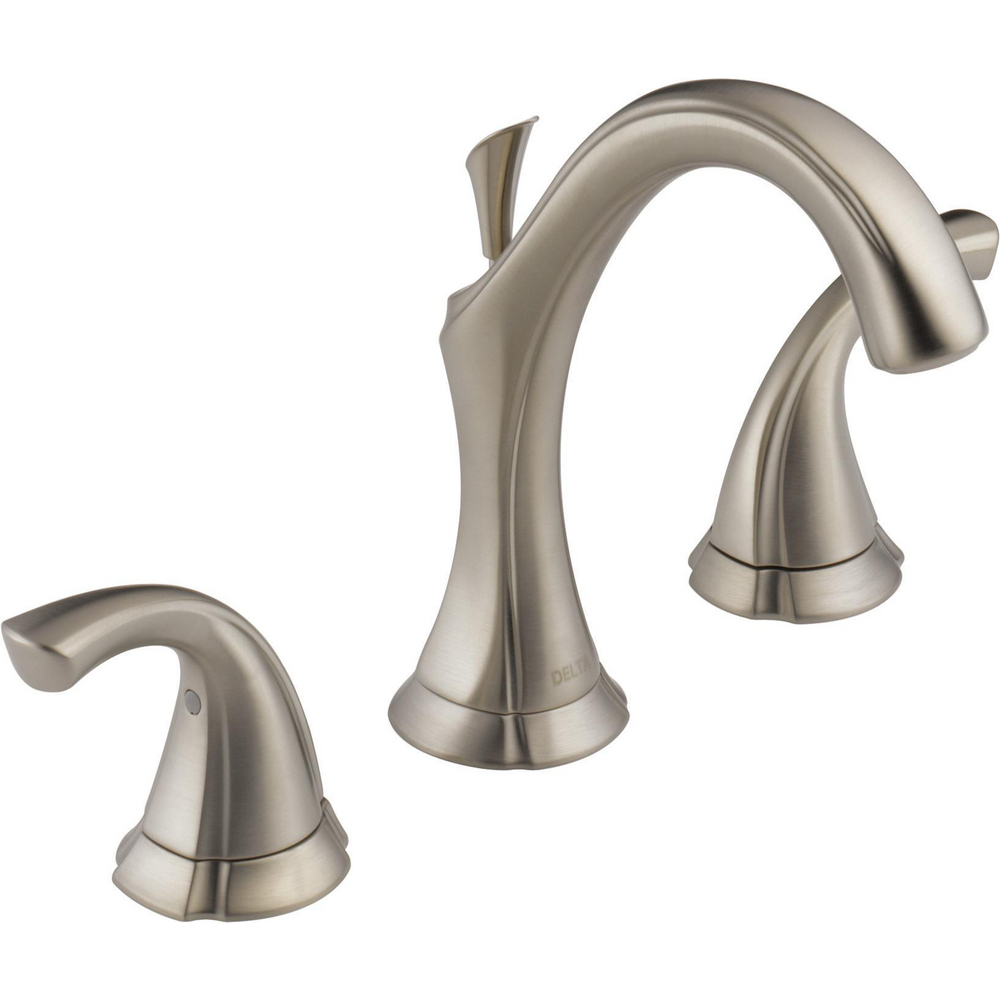 Delta Addison Venetian Bronze 2-handle Widespread WaterSense Bathroom Sink Faucet with Drain Delta Addison Venetian Bronze 2-handle Widespread WaterSense Bathroom Sink Faucet with Drain