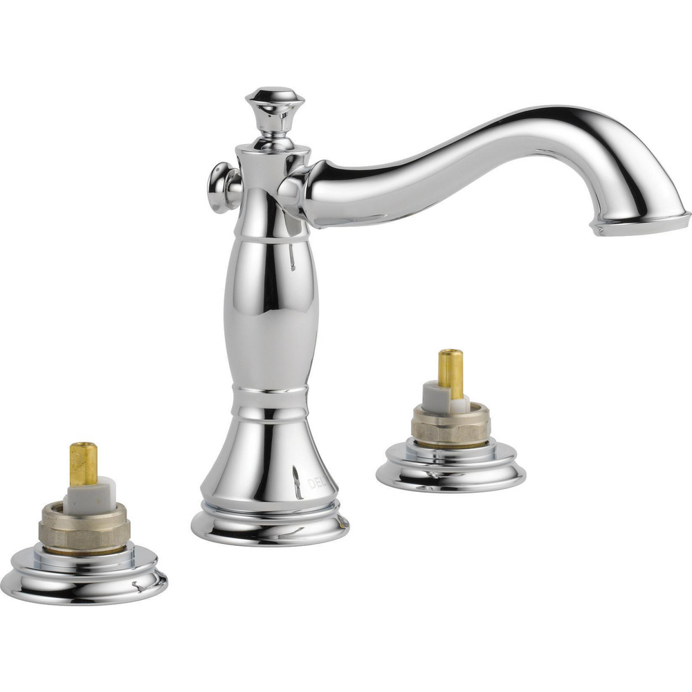 Two Handle Widespread Bathroom Faucet - Less Handles