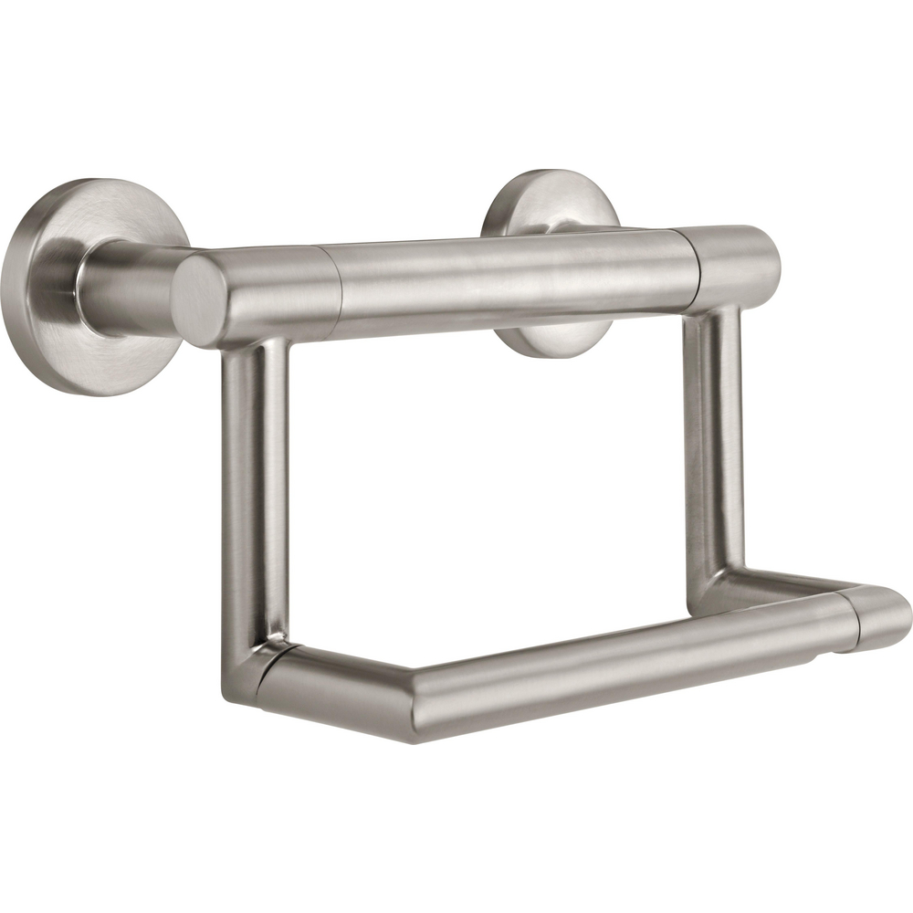 Contemporary Tissue Holder/Assist Bar 41550SS Delta Faucet