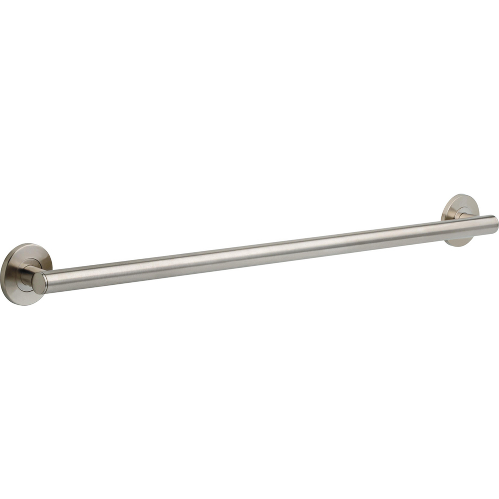 Delta Faucet 41818-SS Contemporary Grab Bar – 18 Inch, Brilliance Stainless Steel, ADA Safety Bar For Bathroom