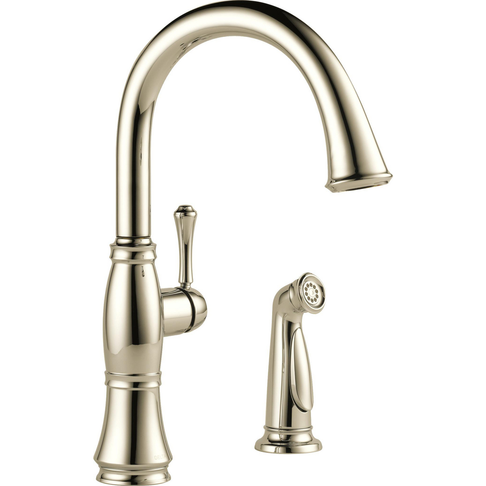 Single Handle Kitchen Faucet with Spray