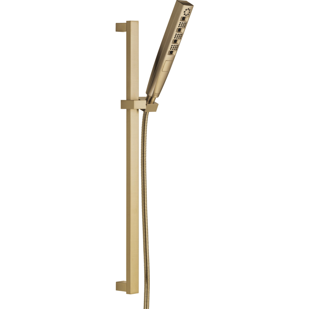 kou　52℃ H2Okinetic 4-Setting Slide Bar Hand Shower 51140-CZ | Delta Faucet