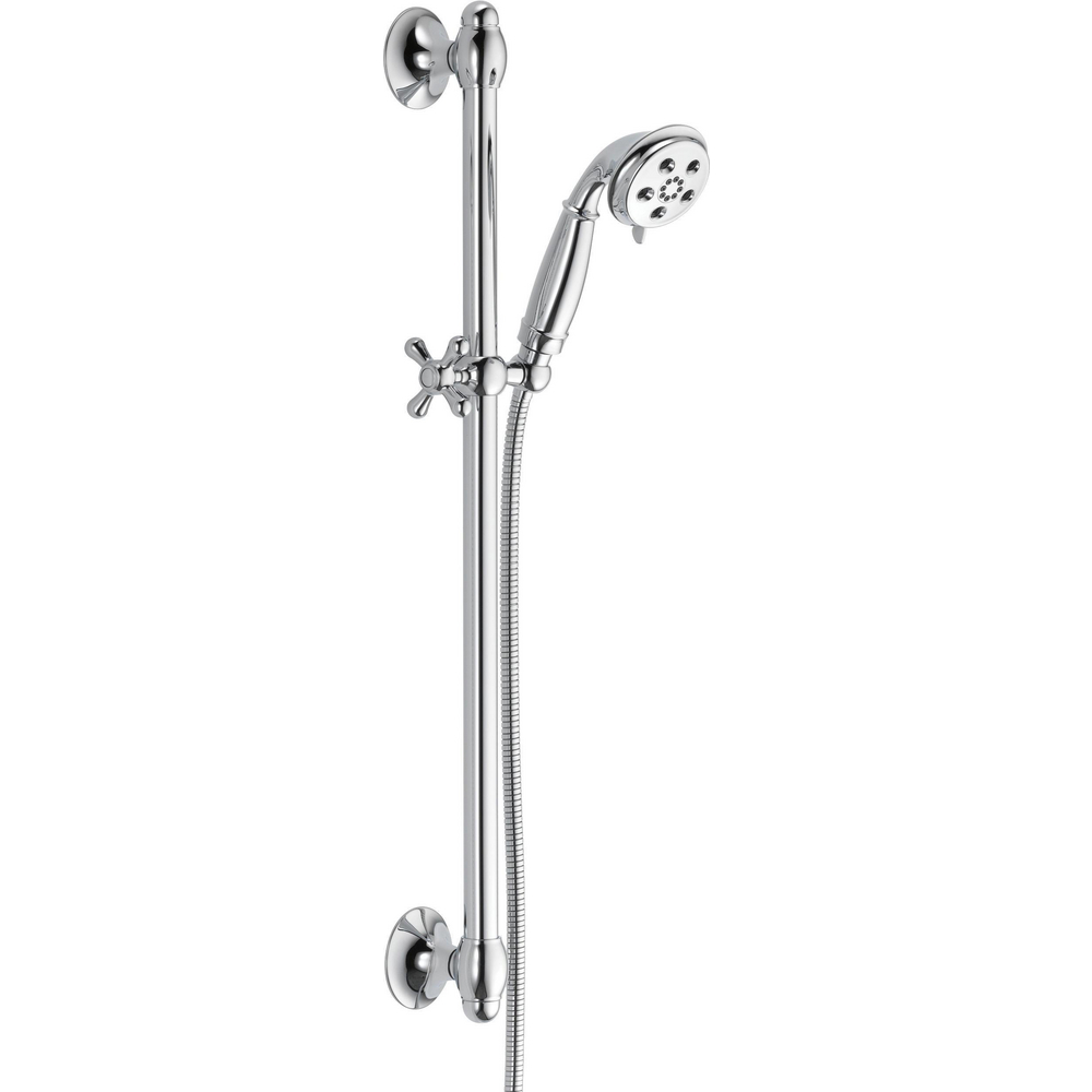 H<sub>2</sub>Okinetic 3-Setting Slide Bar Hand Shower