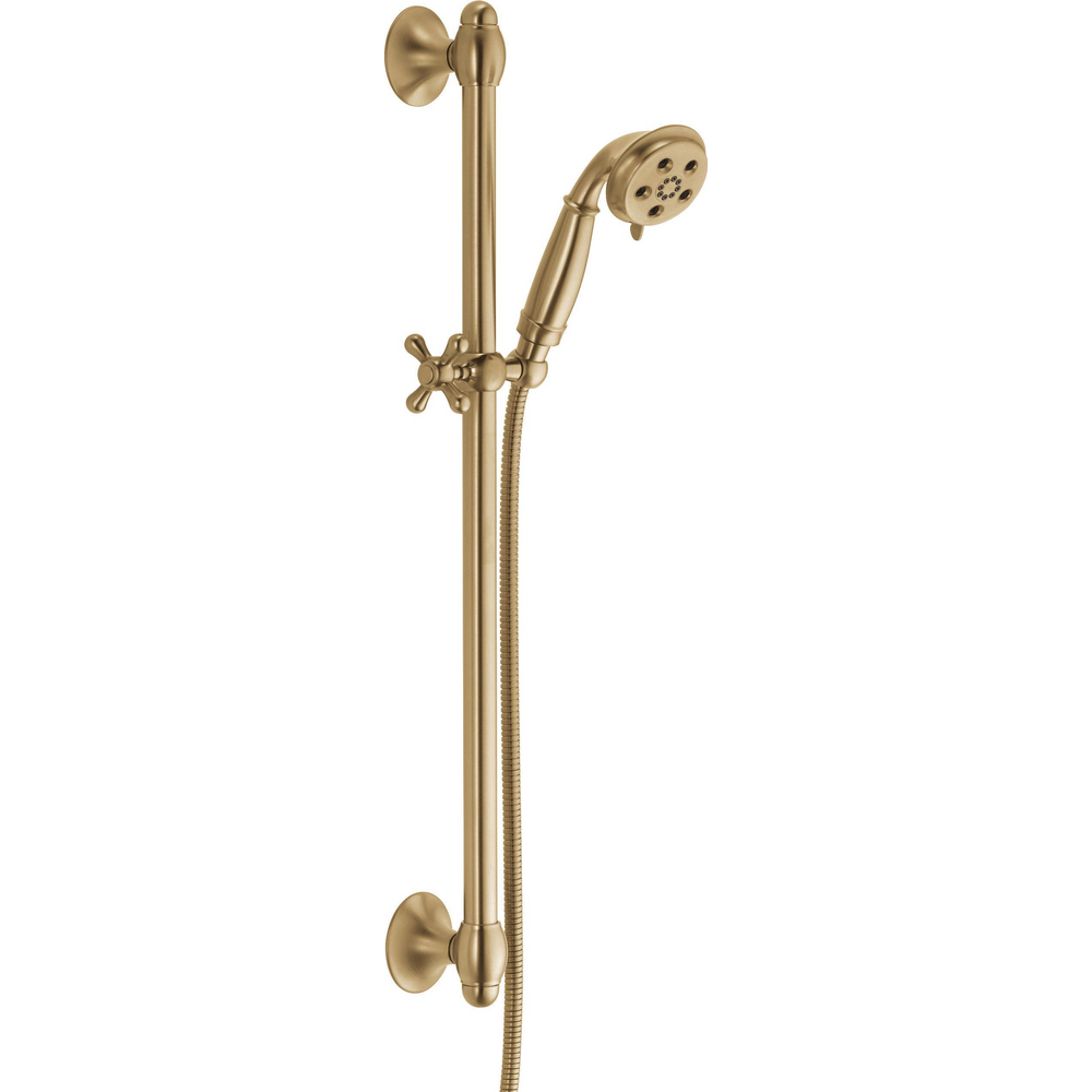 H<sub>2</sub>Okinetic 3-Setting Slide Bar Hand Shower