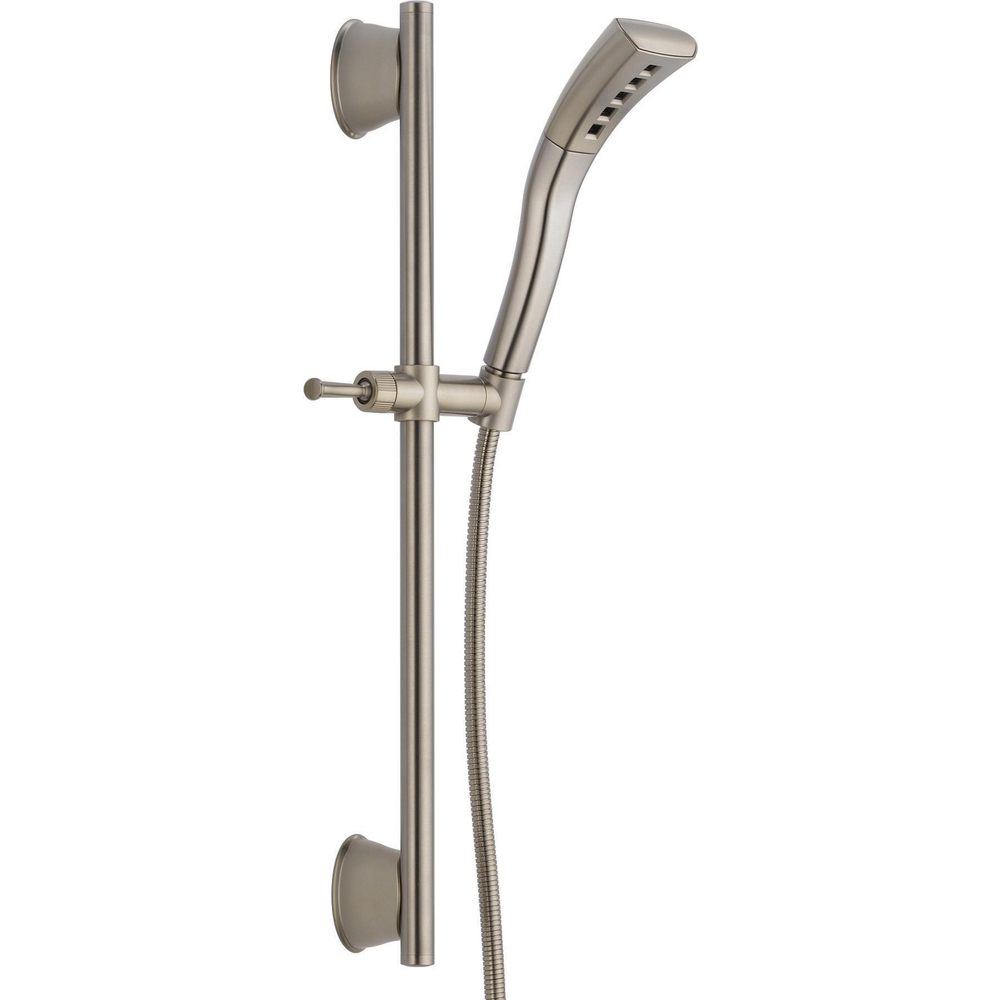 H2Okinetic Single-Setting Slide Bar Hand Shower 51579-SS | Delta Faucet