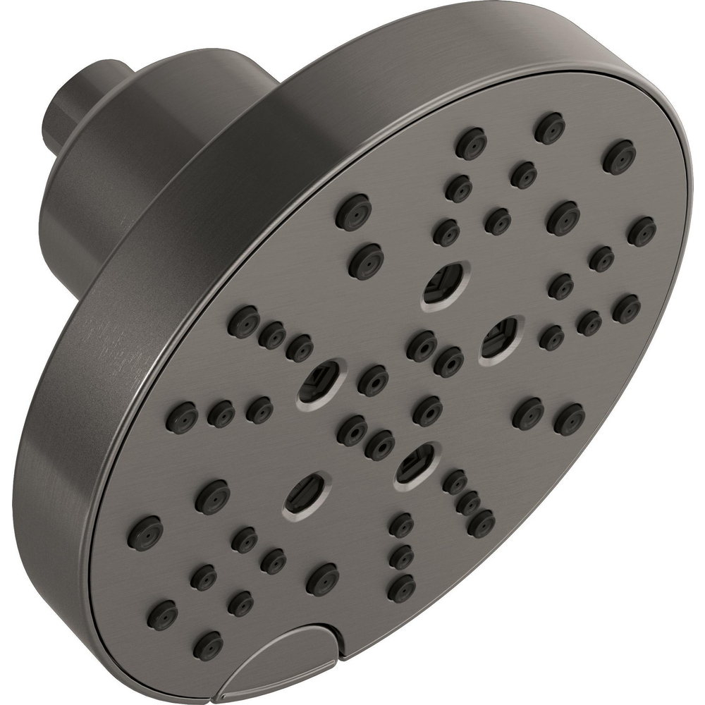 H2Okinetic 5-Setting Contempoary Round Raincan Shower Head