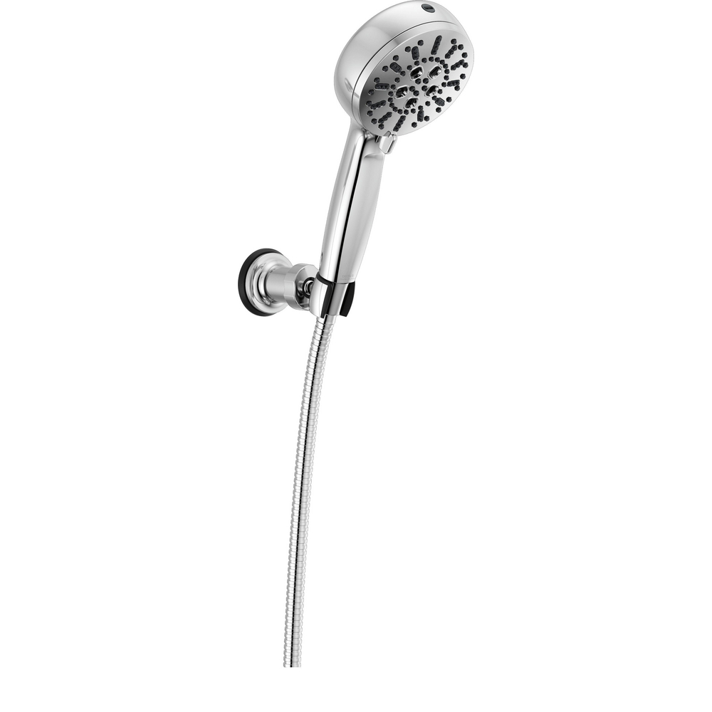 7-Setting Wall Mount Hand Shower with Cleaning Spray