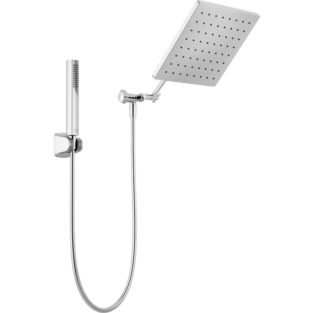 10 inch Raincan Shower Head & Hand Held Combo with Adjustable Extension ...