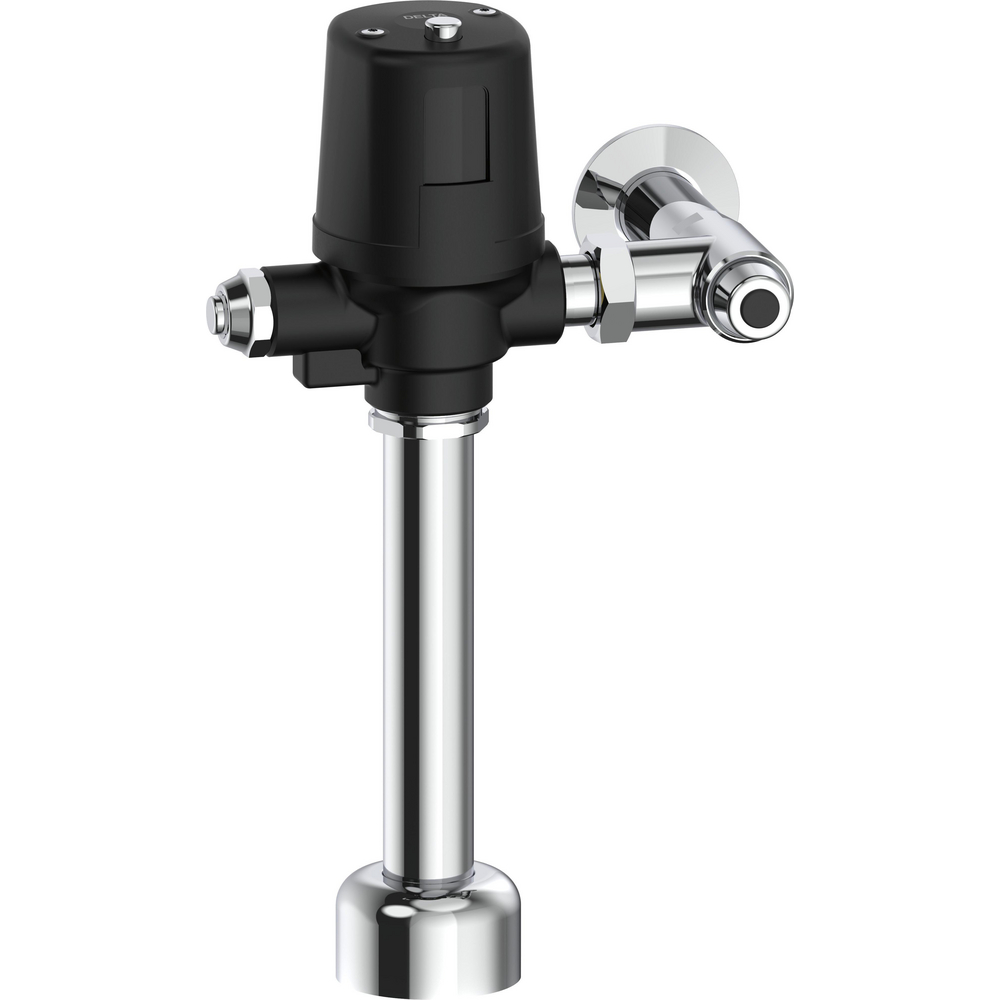 Electronic Water Closet Flush Valve with Manual Mechanical Override