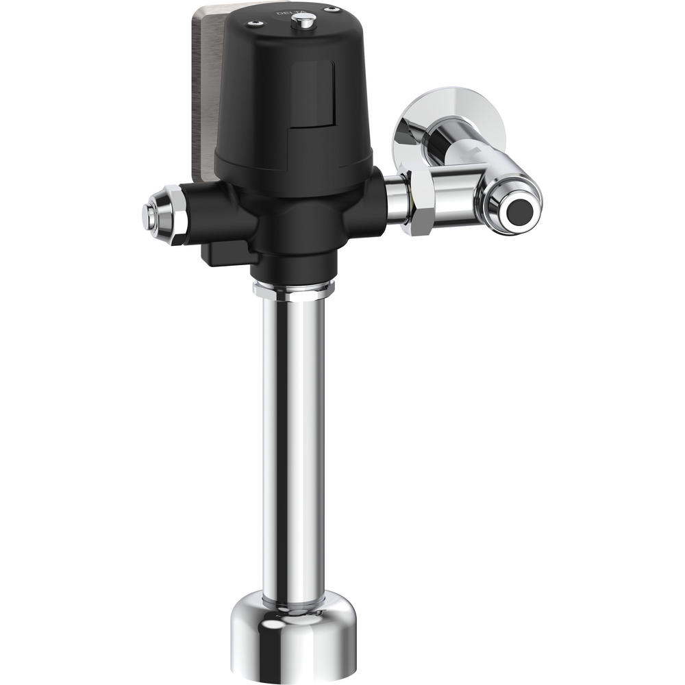 Electronic Exposed Water Closet Flush Valve with Mechanical Manual