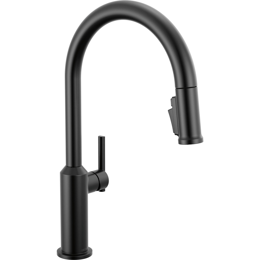 Cordova-Kitchen Pulldown Faucet Arc Spout 9185-BL-DST | Delta Faucet