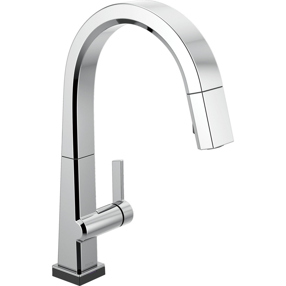 Single Handle Pull-Down Kitchen Faucet with Touch<sub>2</sub>O Technology