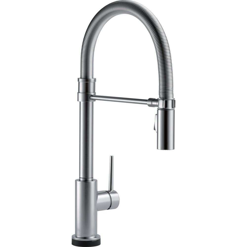 Single-Handle Pull-Down Spring Kitchen Faucet with Touch<sub>2</sub>O Technology