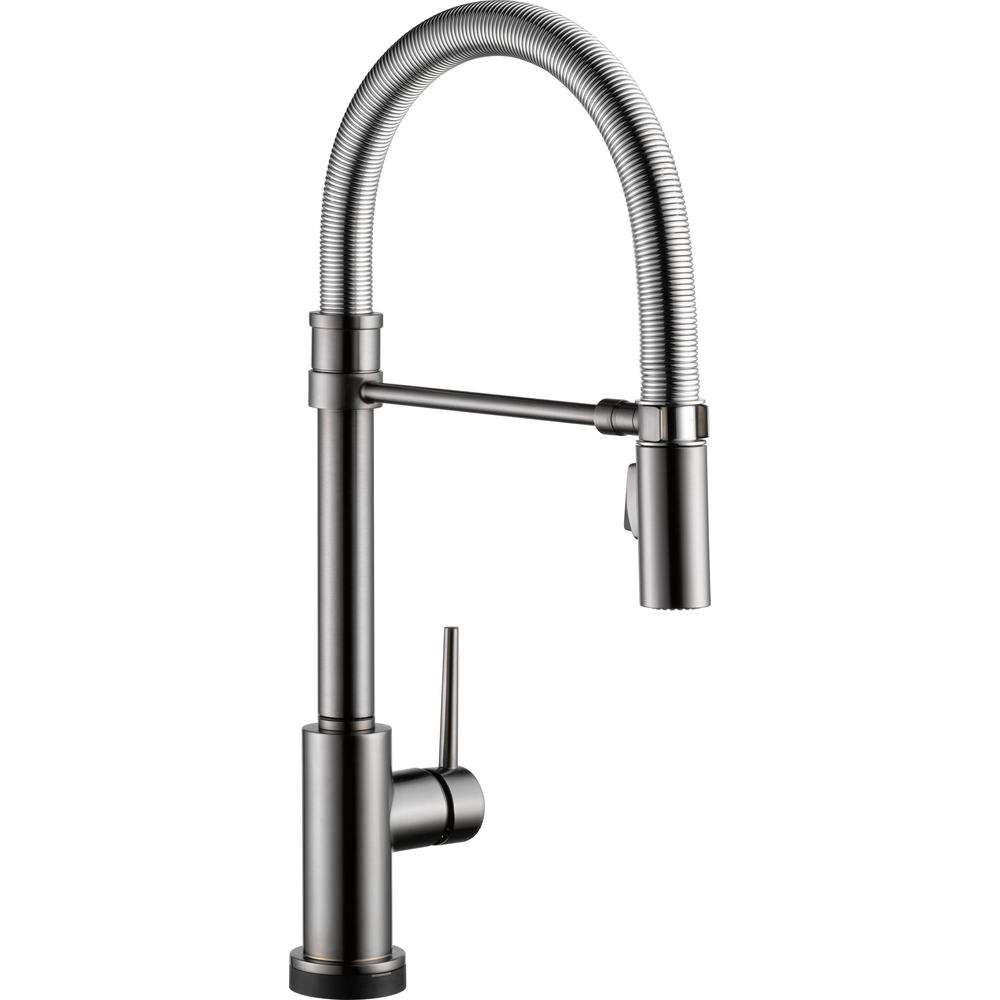 Single Handle Pull-Down Spring Spout Kitchen Faucet with Touch<sub>2</sub>O Technology