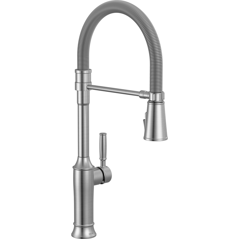SINGLE-HANDLE PULL-DOWN SPRING KITCHEN FAUCET