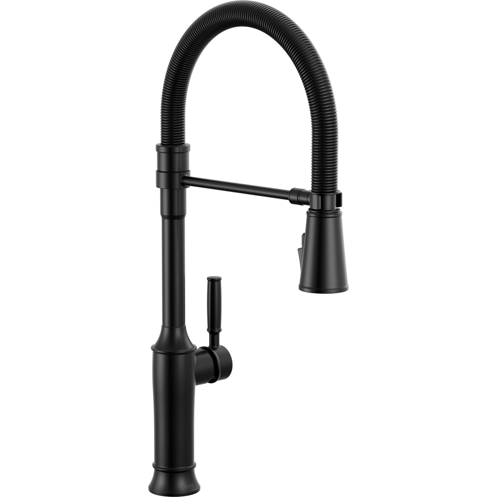 SINGLE-HANDLE PULL-DOWN SPRING KITCHEN FAUCET