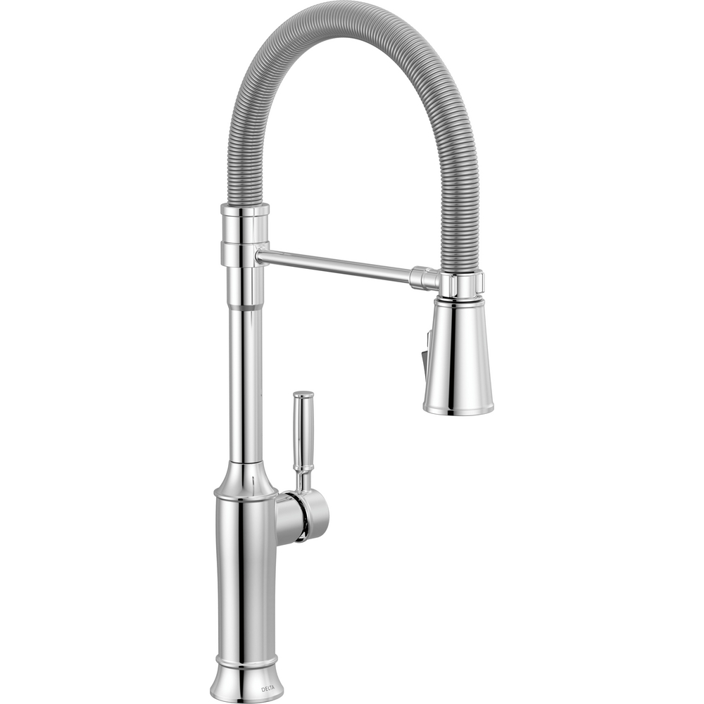 SINGLE-HANDLE PULL-DOWN SPRING KITCHEN FAUCET
