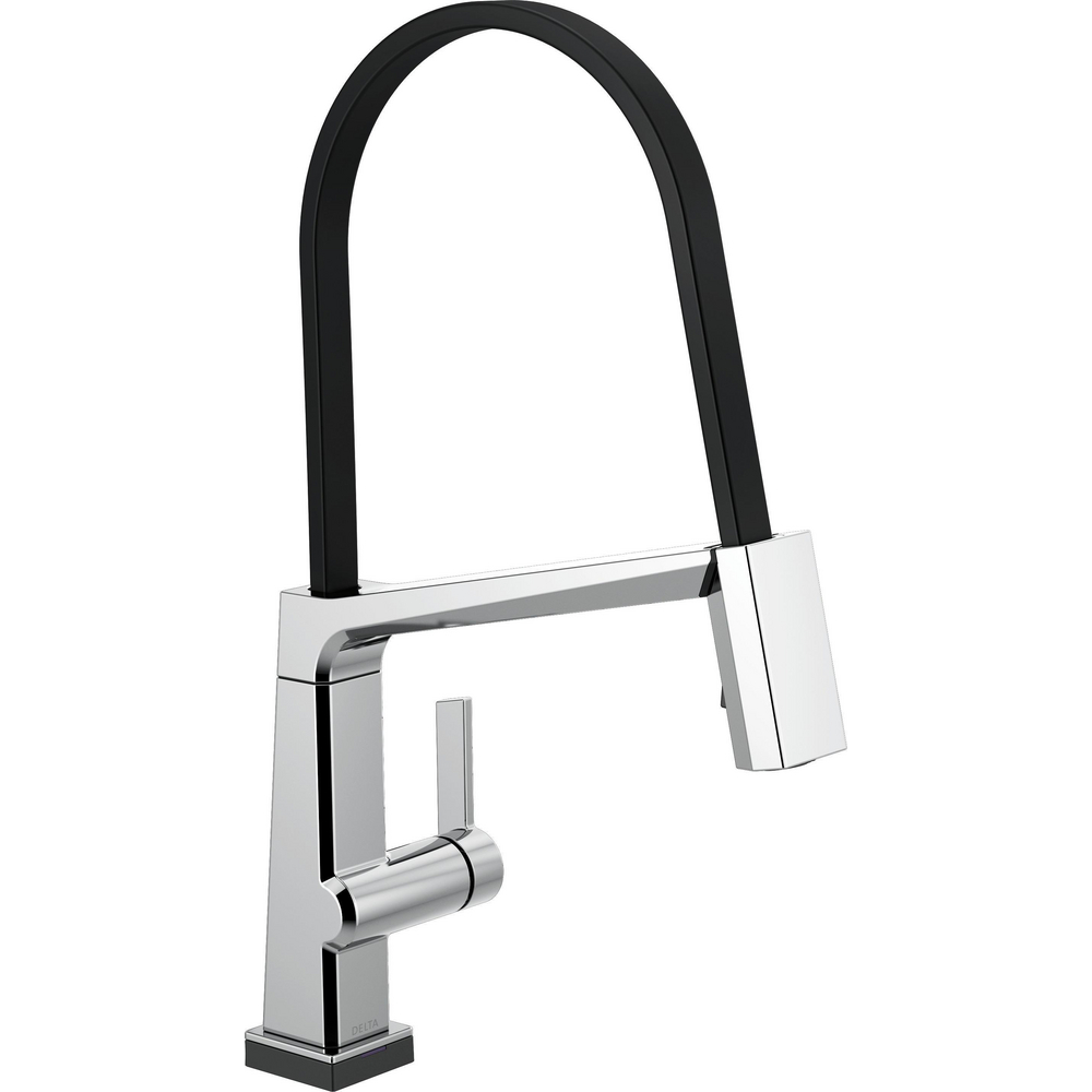 Single Handle Exposed Hose Kitchen Faucet with Touch<sub>2</sub>O Technology