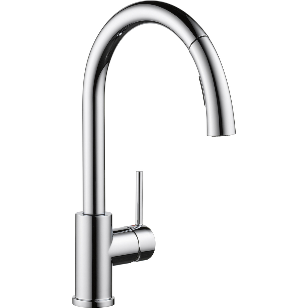 SINGLE HANDLE PULL DOWN KITCHEN FAUCET
