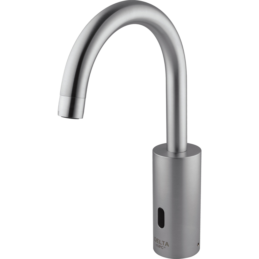 Electronic Single Hole GN Lavatory Faucet, Battery Operated