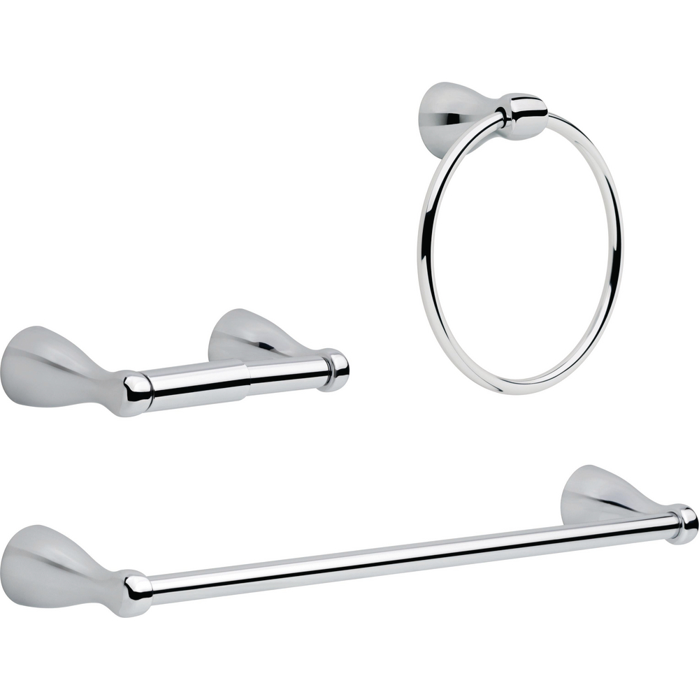 FOUNDTIONS 3 PIECE BATH HARDWARE KIT FND63PC Delta Faucet