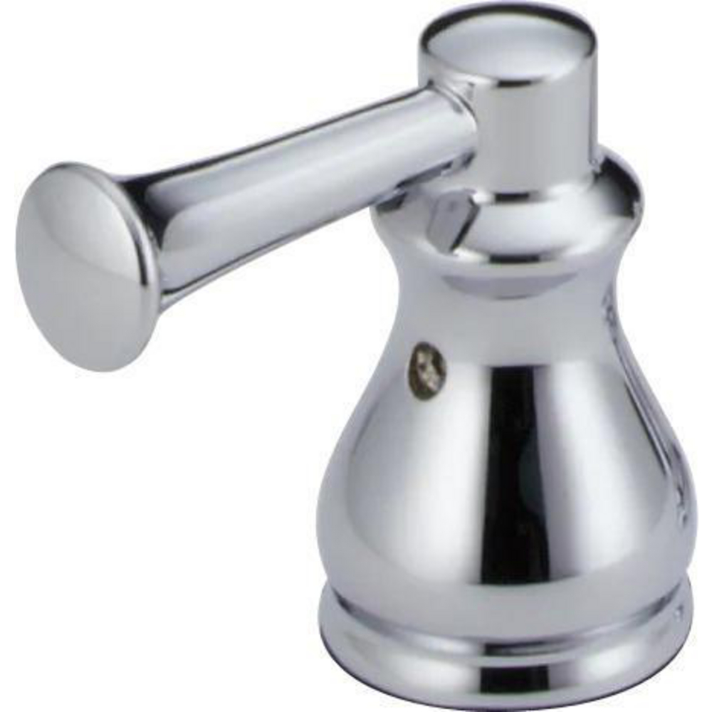 Delta RP100456 Trinsic 6 3/4 Inch Handle Kit For Wall Mount Tub Filler, Chrome - Kitchen And Bath Authority Delta RP100456 Trinsic 6 3/4 Inch Handle Kit For Wall Mount Tub Filler, Chrome - Kitchen And Bath Authority