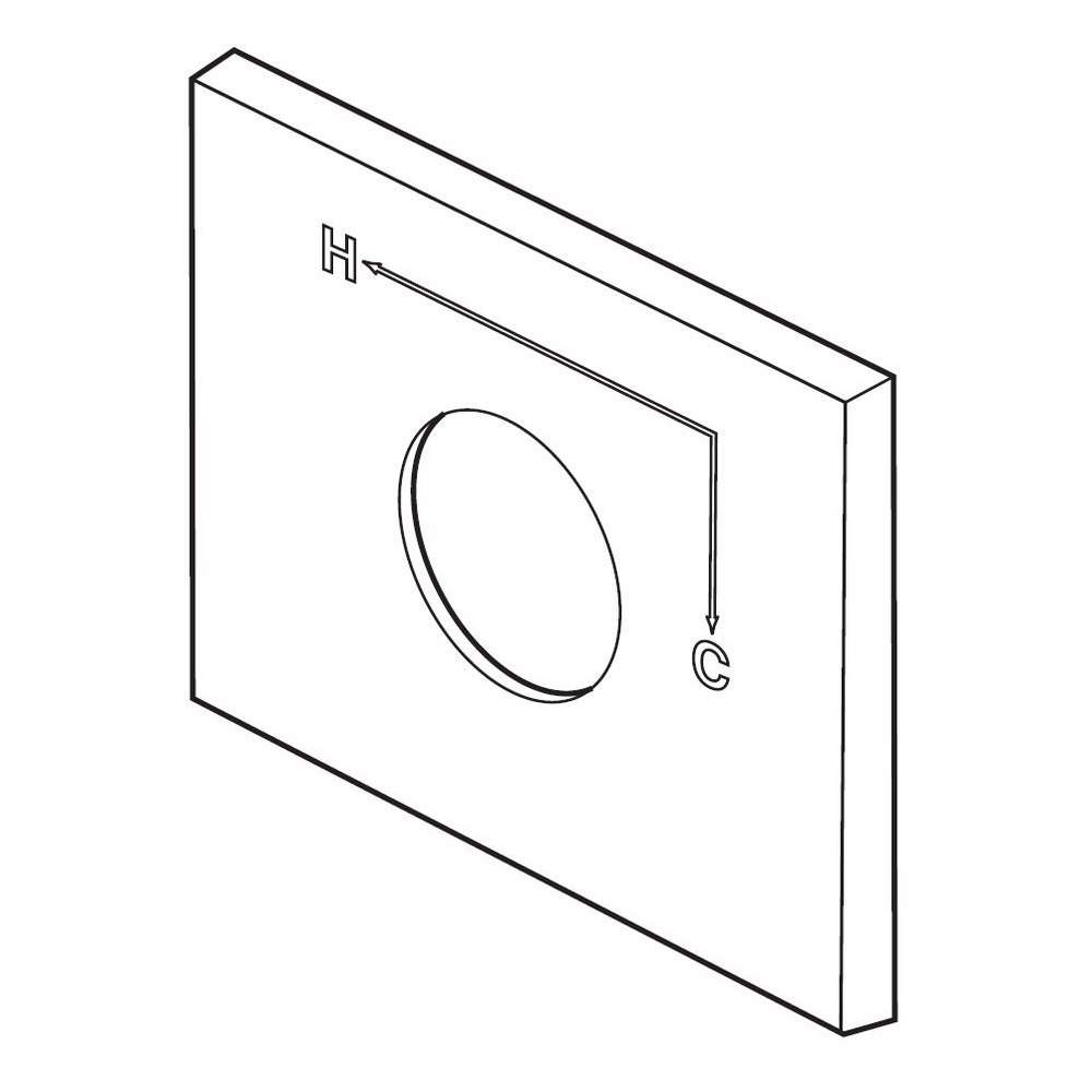 Escutcheon and Gasket RP62958CZ Delta Faucet