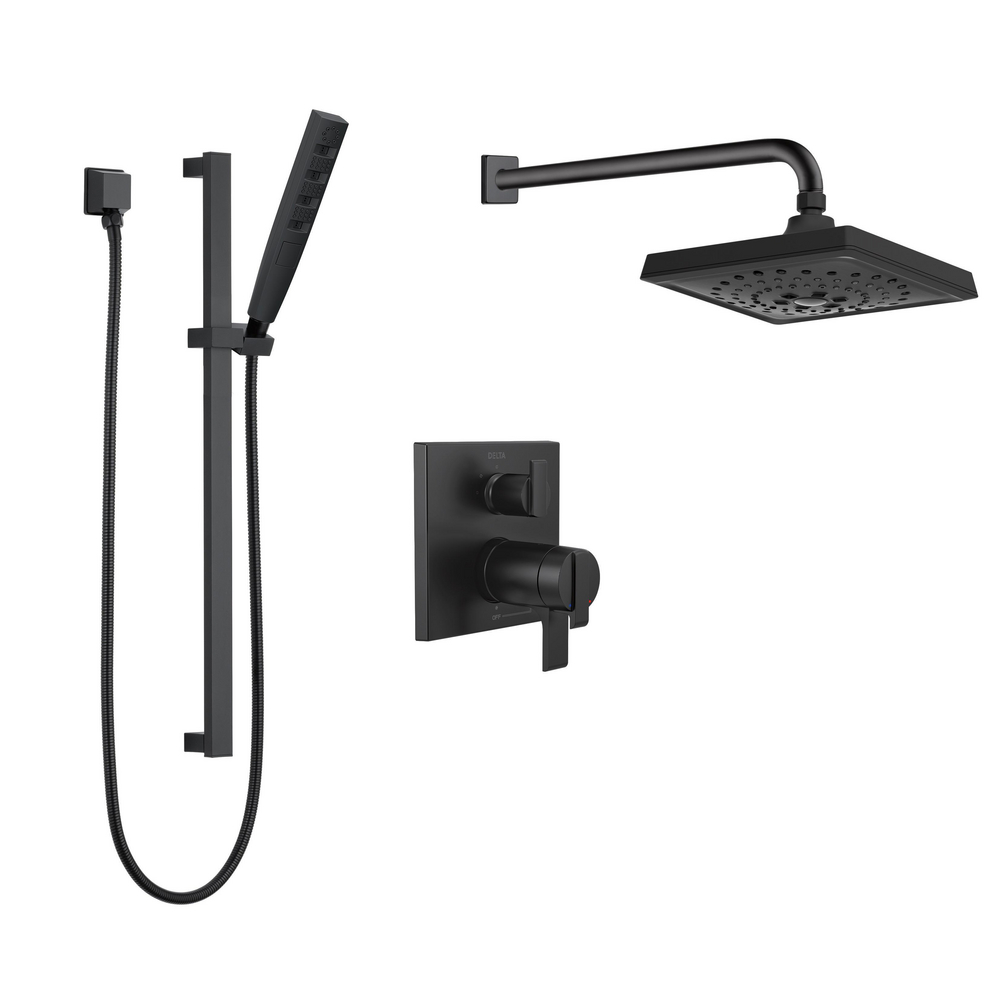 Square Thermostatic Shower Kit