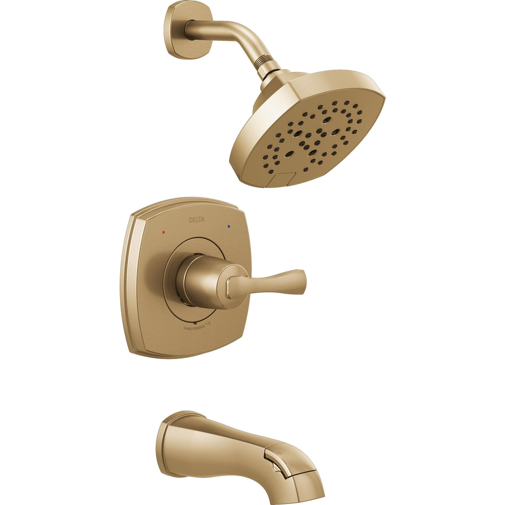 Delta Faucet Stryke Double Towel Hook, Champagne Bronze, Bathroom  Accessories, 77638-CZ 