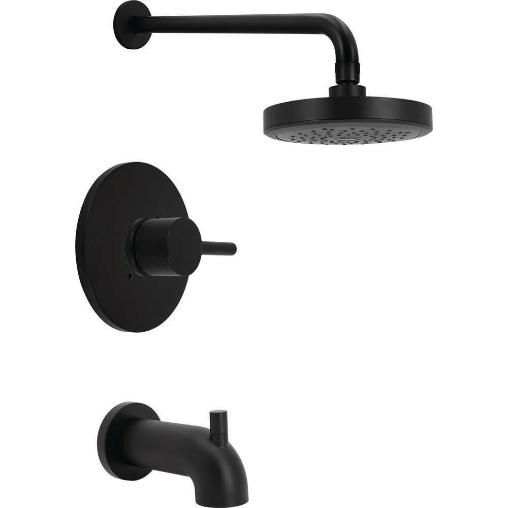 Delta Tommy Solid Handle Tub/Shower T14491-BL | Delta Faucet