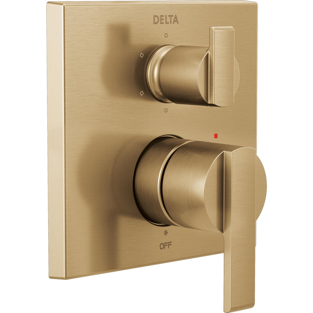 Angular Modern Monitor 14 Series Valve Trim with 6-Setting