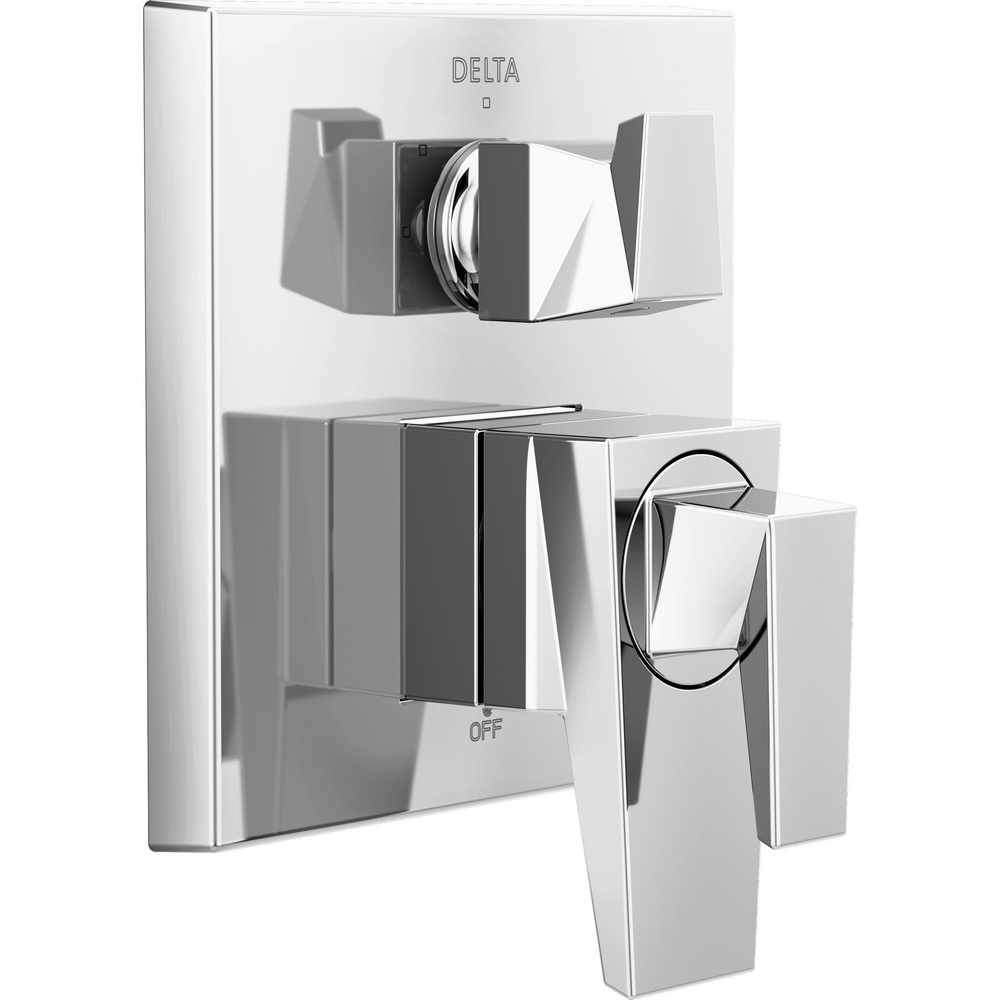 Two-Handle Monitor 17 Series Valve Trim with 3-Setting Diverter