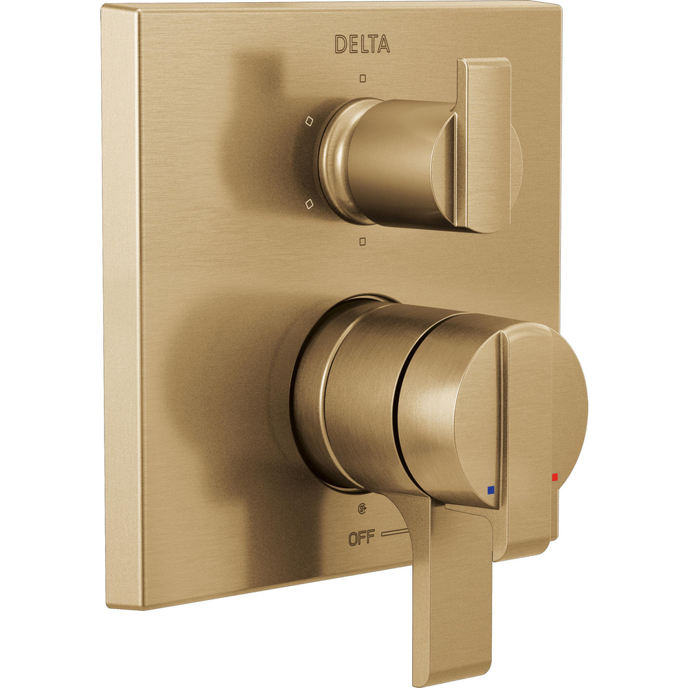 Angular Modern Monitor 17 Series Valve Trim with 6-Setting