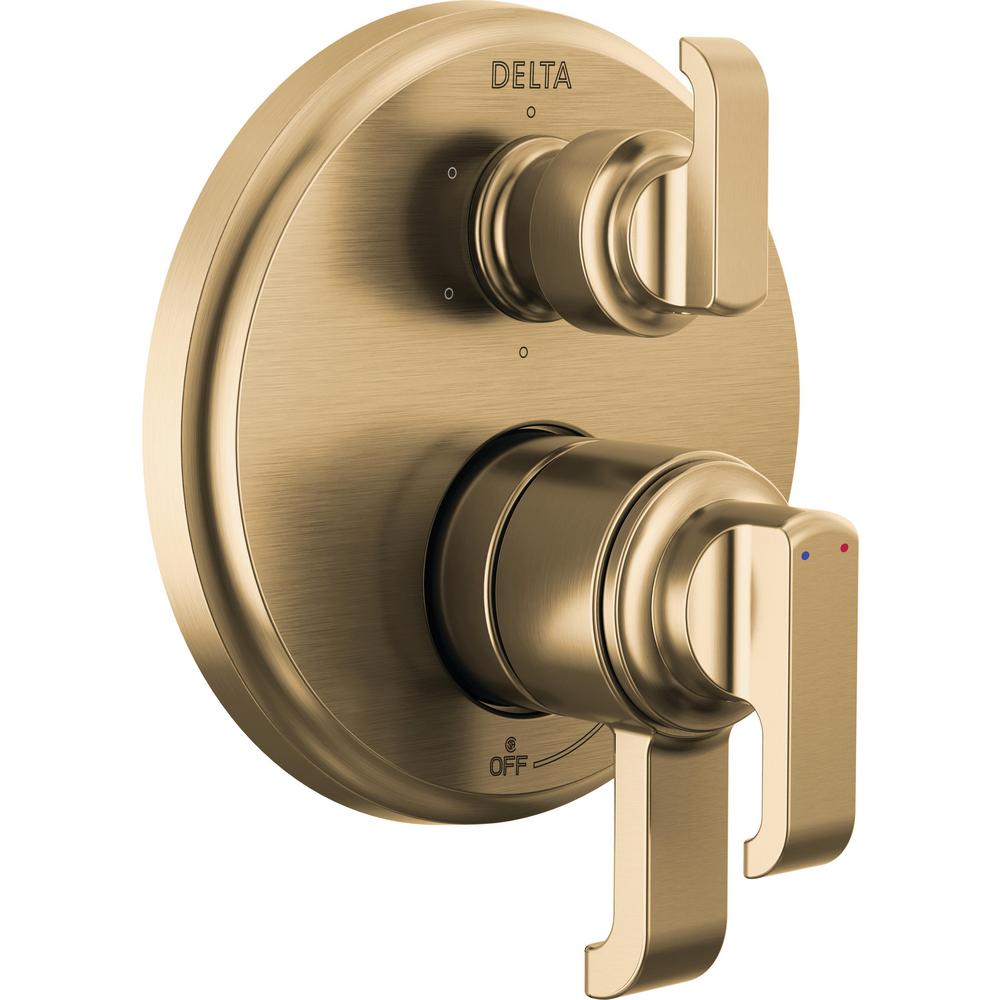 17 Series Integrated Diverter Trim with 6-Setting T27989-CZ-PR