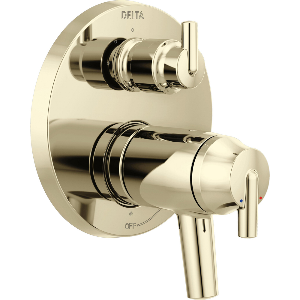 Contemporary TempAssure 17T Series Valve Trim with 3-Setting Integrated Diverter